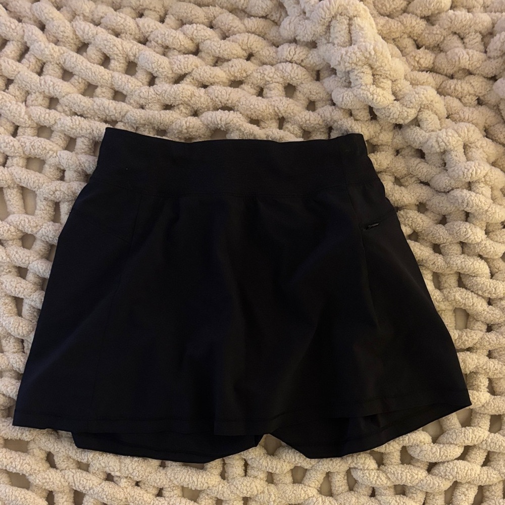 Black Athletic Skort